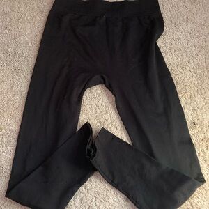 Time and true large black leggings